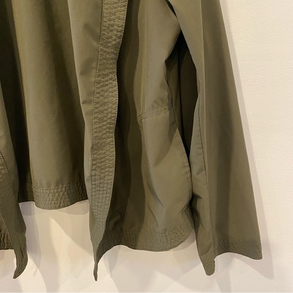Open front jacket army green size large - Picture 2 of 12
